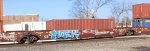 BNSF 254415C and one container